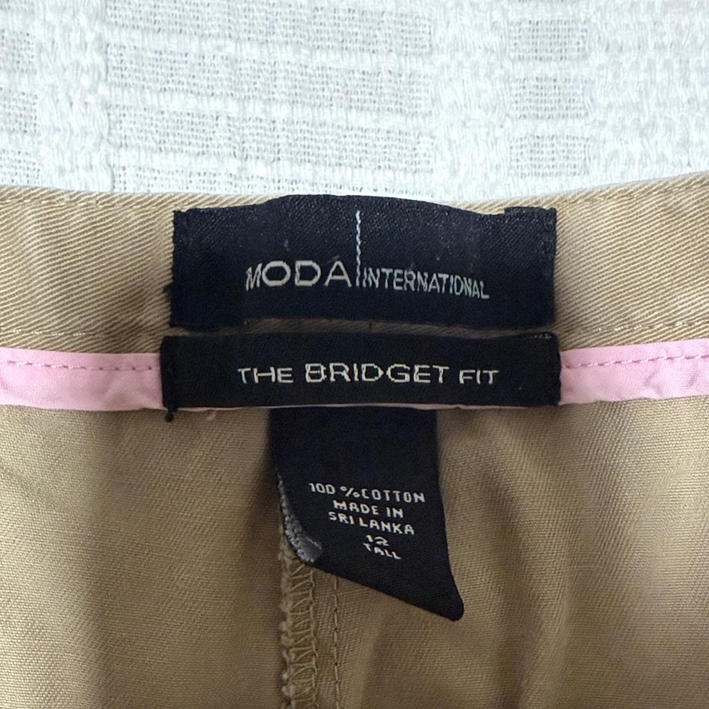 Moda International Beige Trousers - Picture 2 of 5